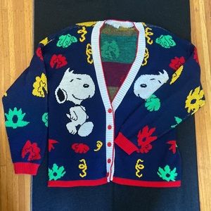 VINTAGE 90’s Snoopy Cardigan